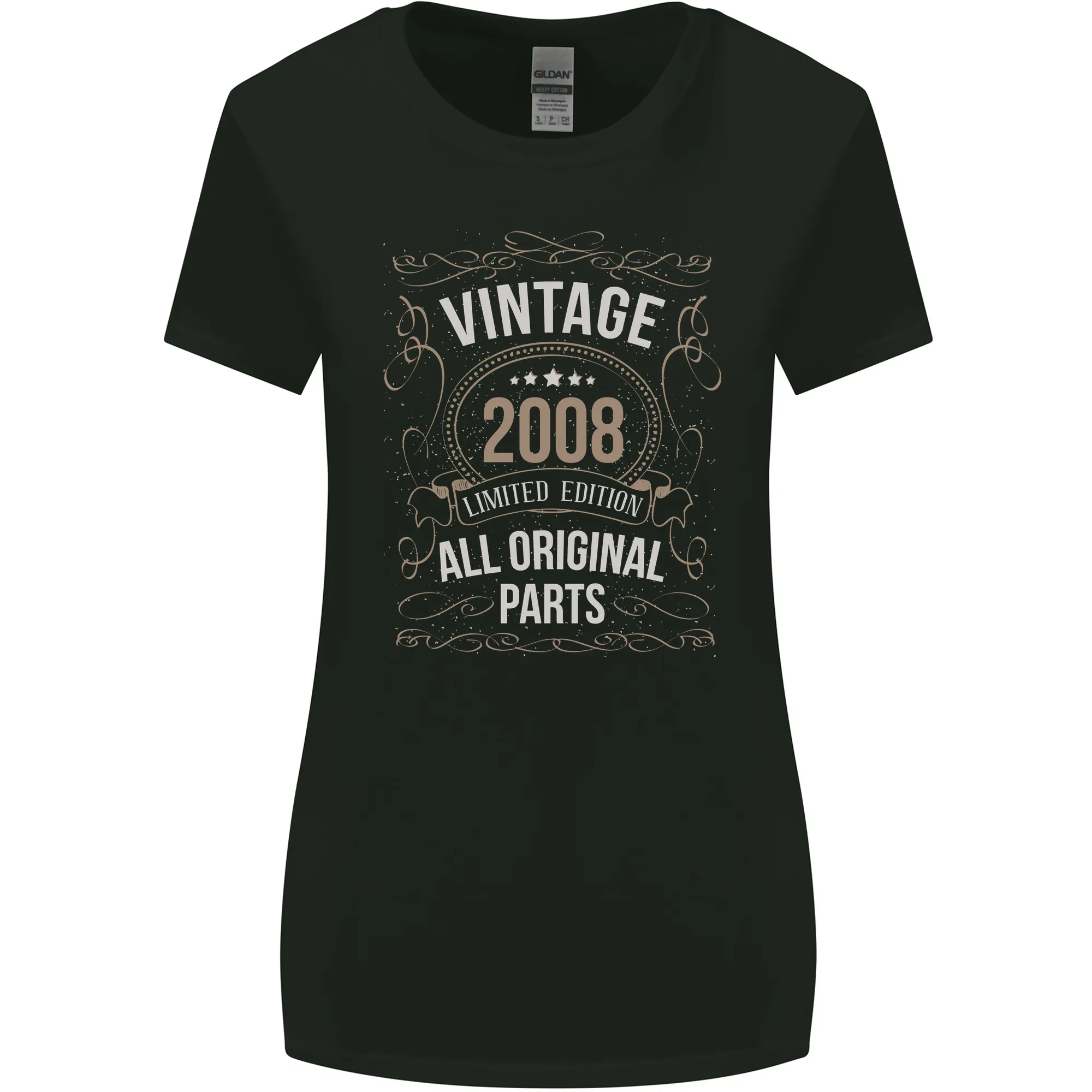 15th Birthday Limited Edition 2008 Womens Wider Cut T-Shirt