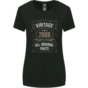 15th Birthday Limited Edition 2008 Womens Wider Cut T-Shirt