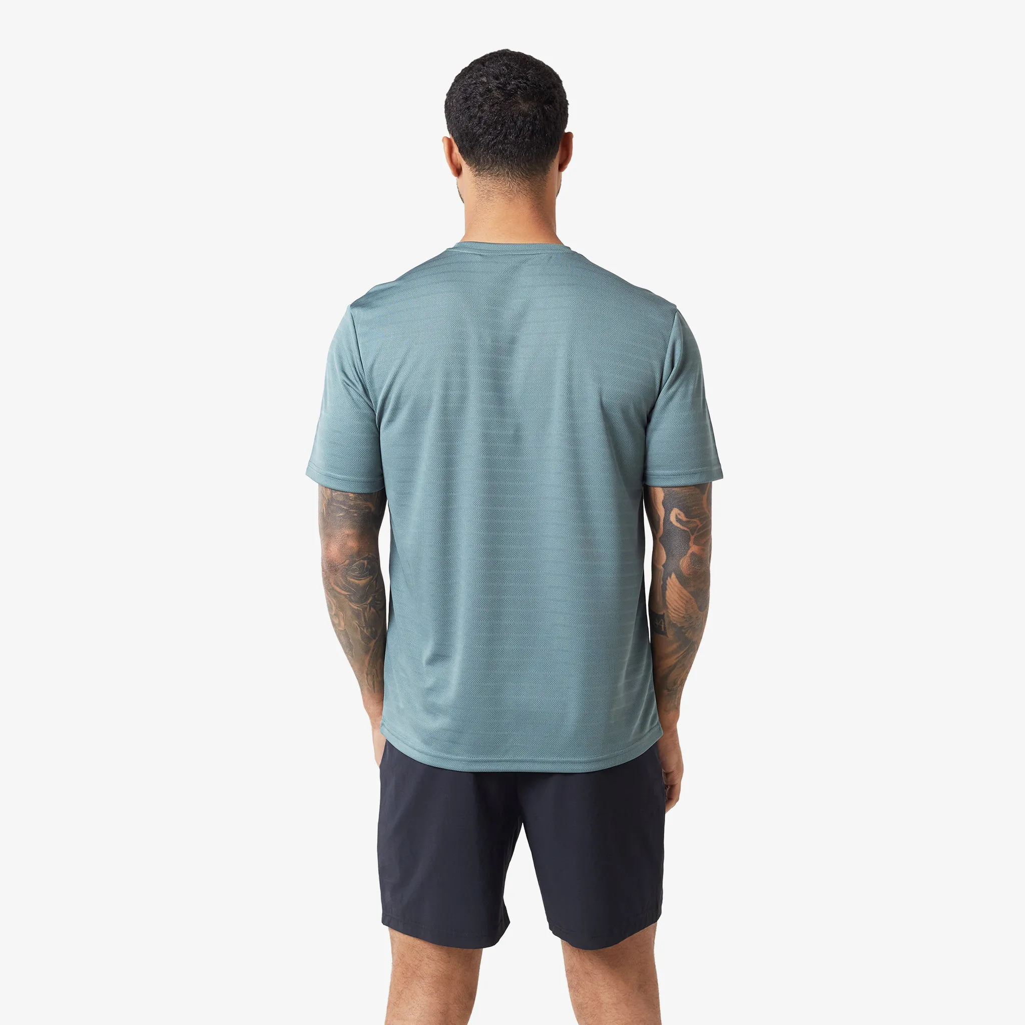 2-Pack Training T-Shirts | Black/Teal
