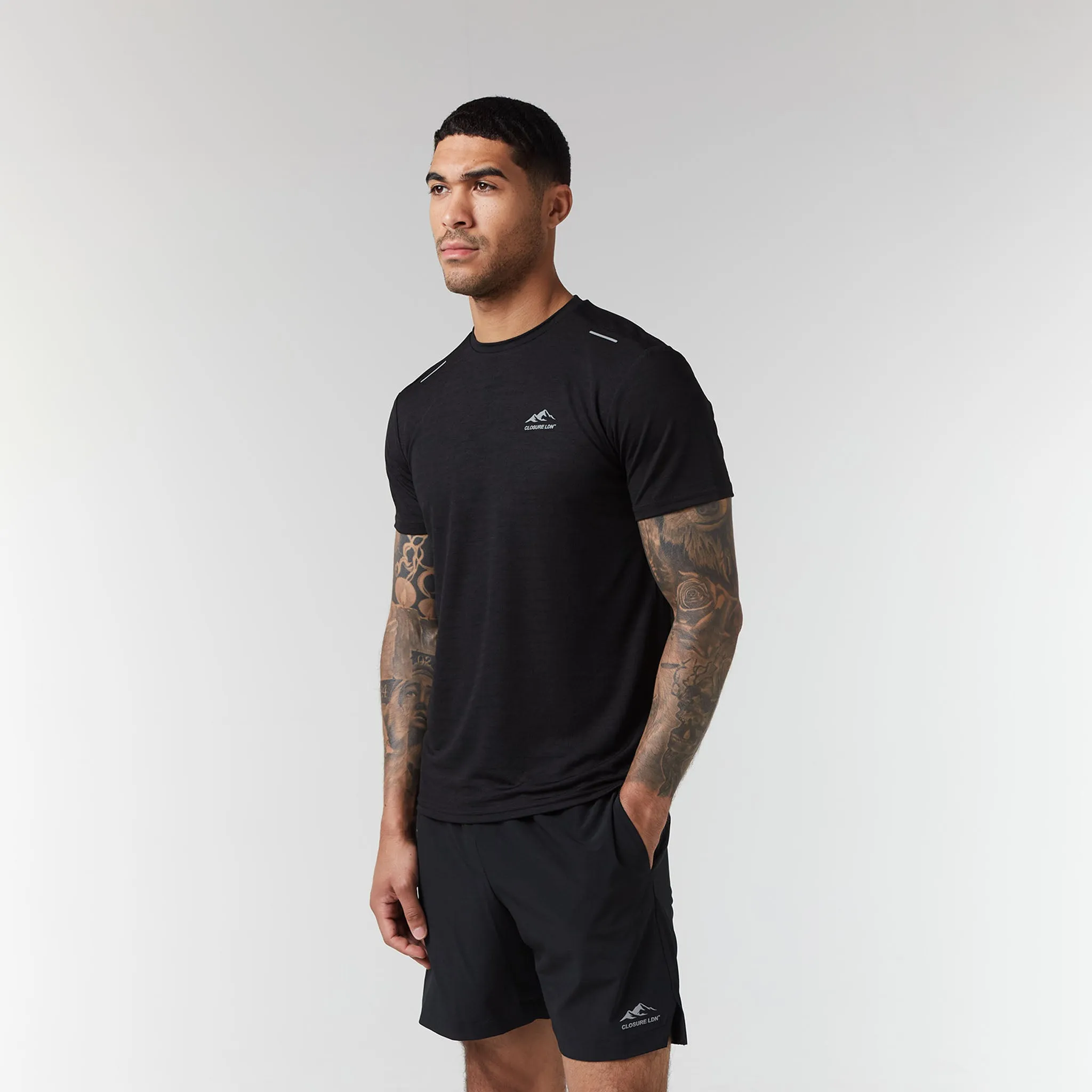 2-Pack Training T-Shirts | Black/Teal