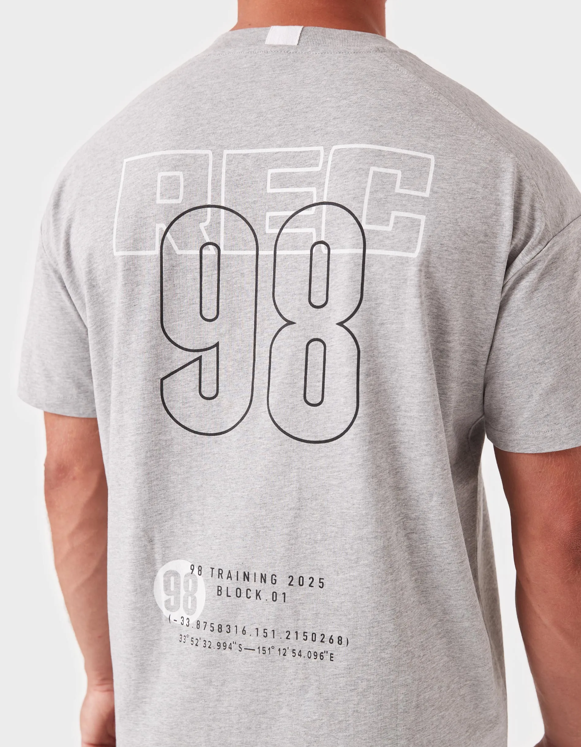 98 Mass B1 Tee Grey Marle