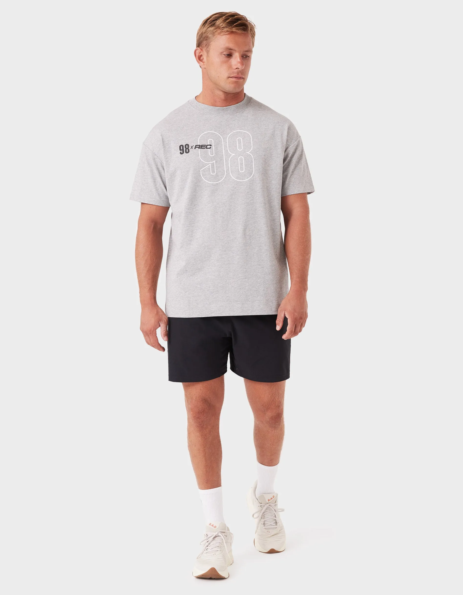 98 Mass B1 Tee Grey Marle