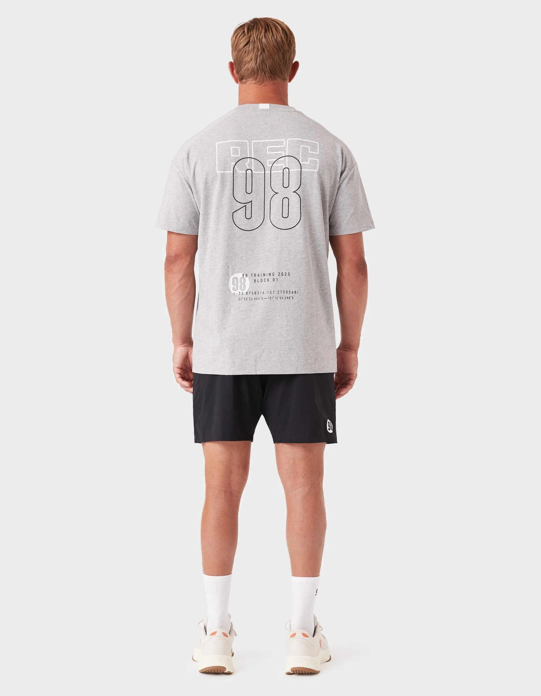 98 Mass B1 Tee Grey Marle