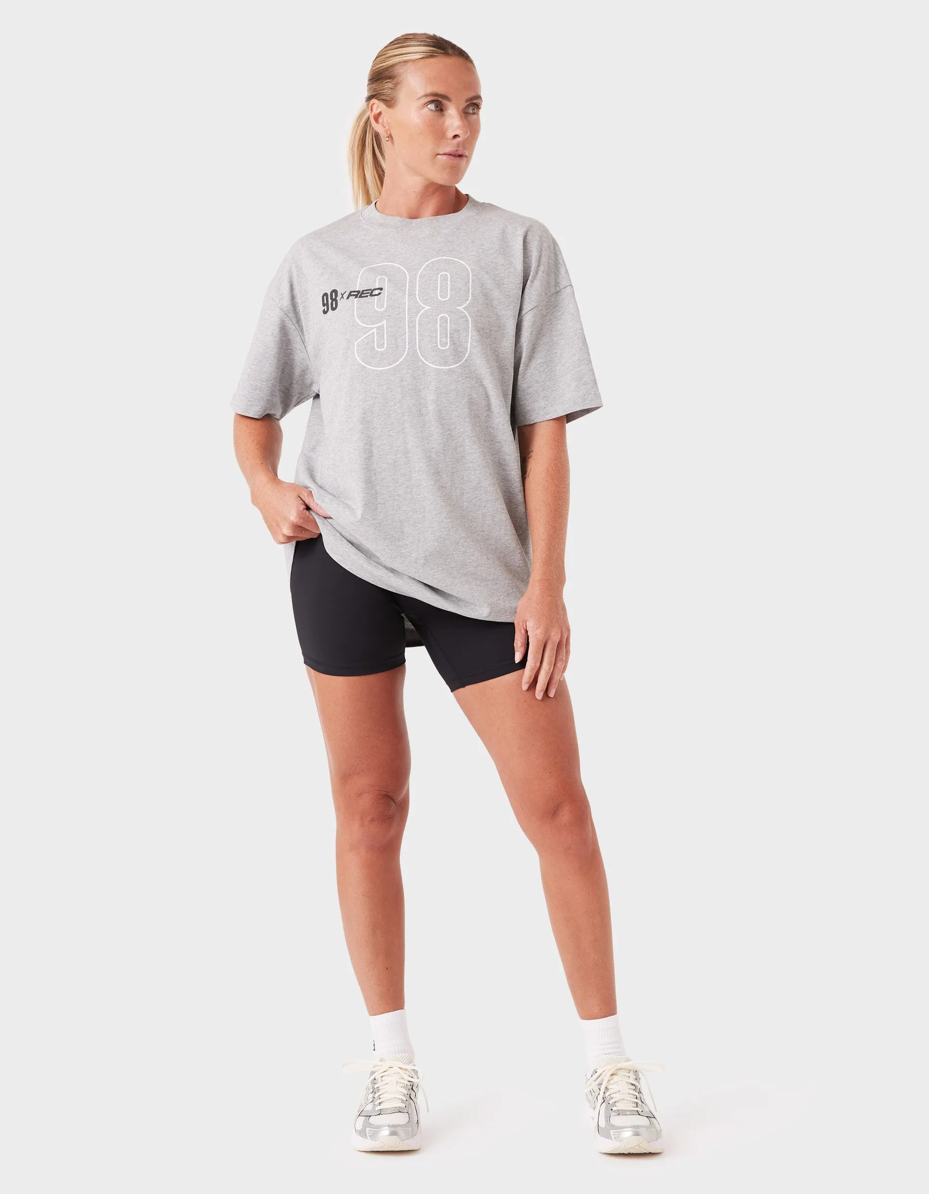 98 Mass B1 Tee Grey Marle