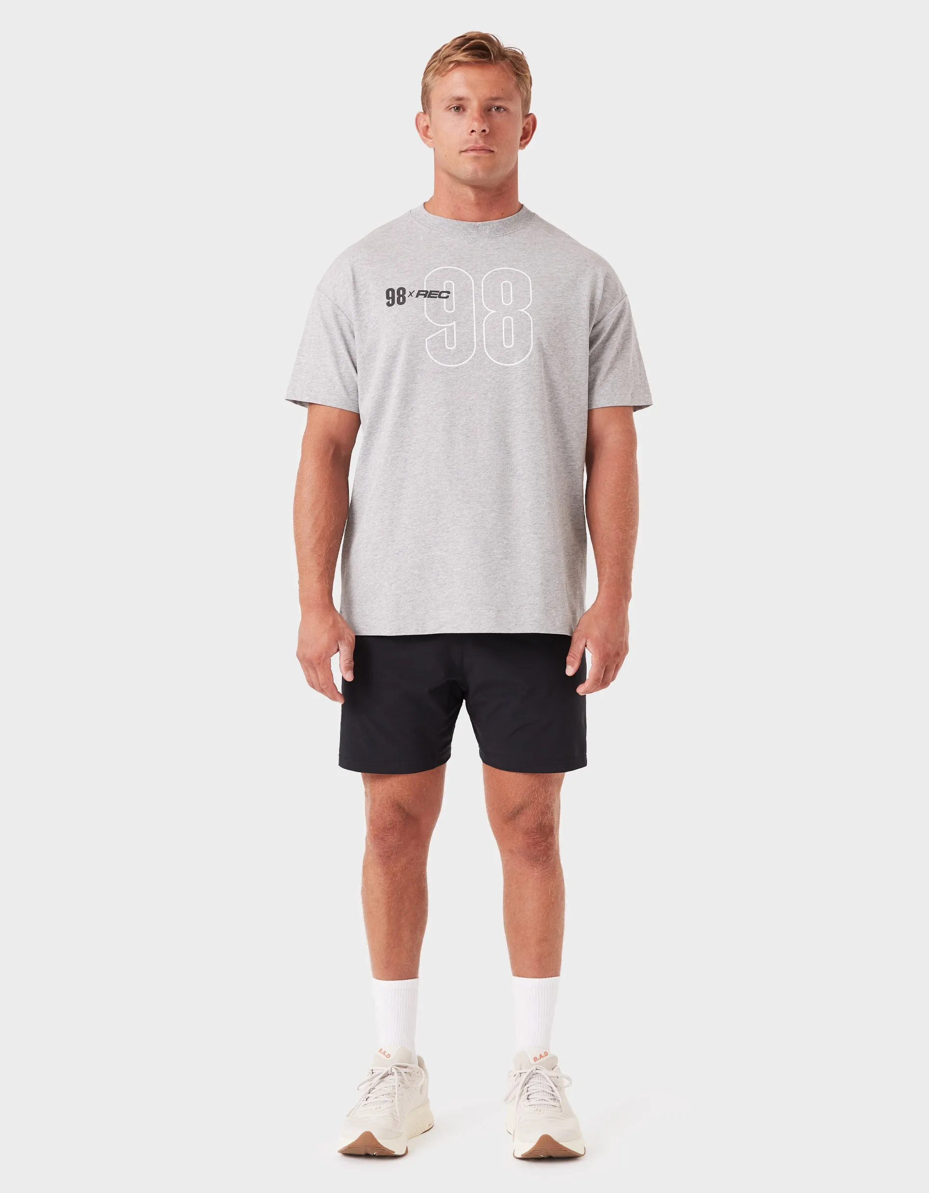 98 Mass B1 Tee Grey Marle