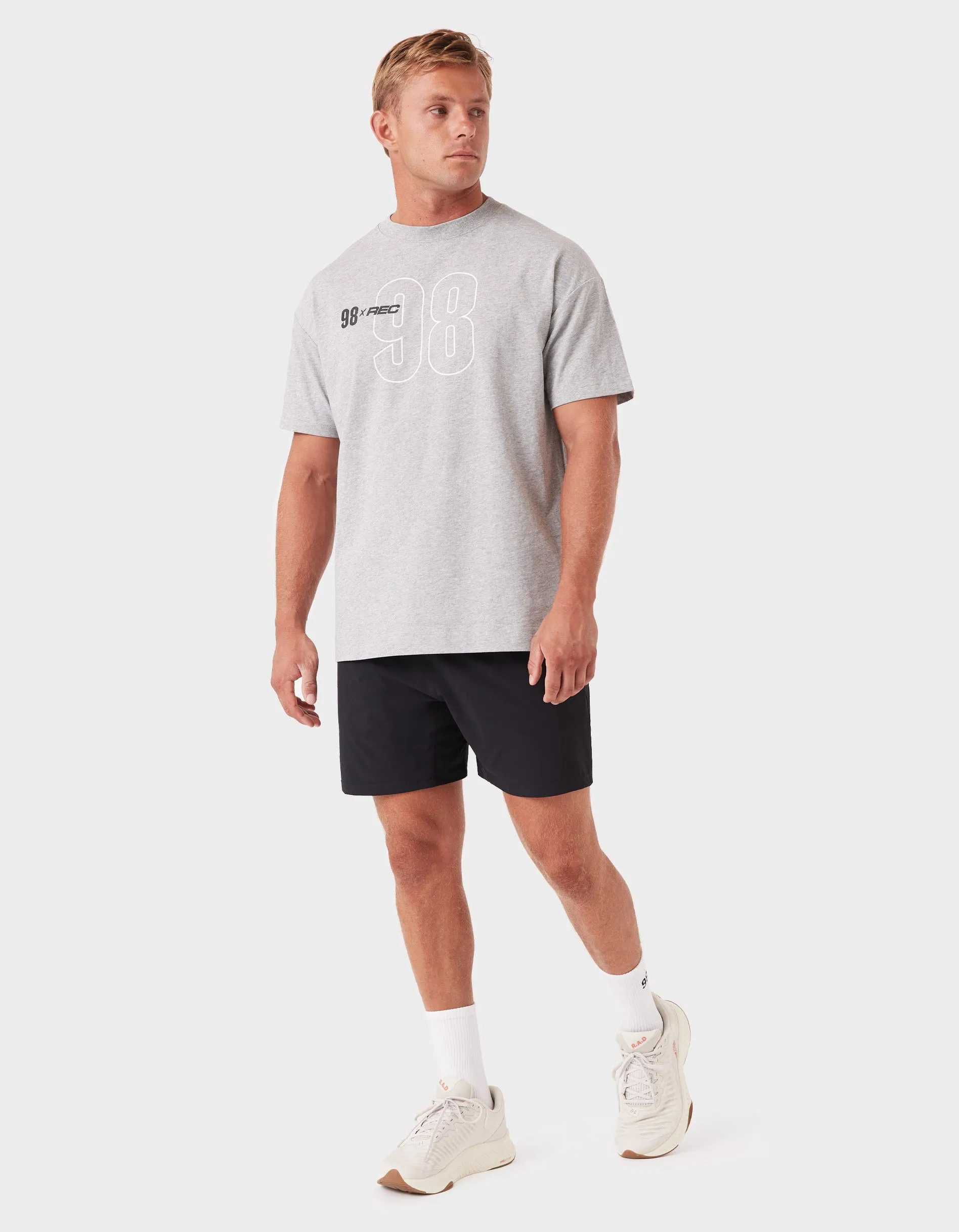 98 Mass B1 Tee Grey Marle