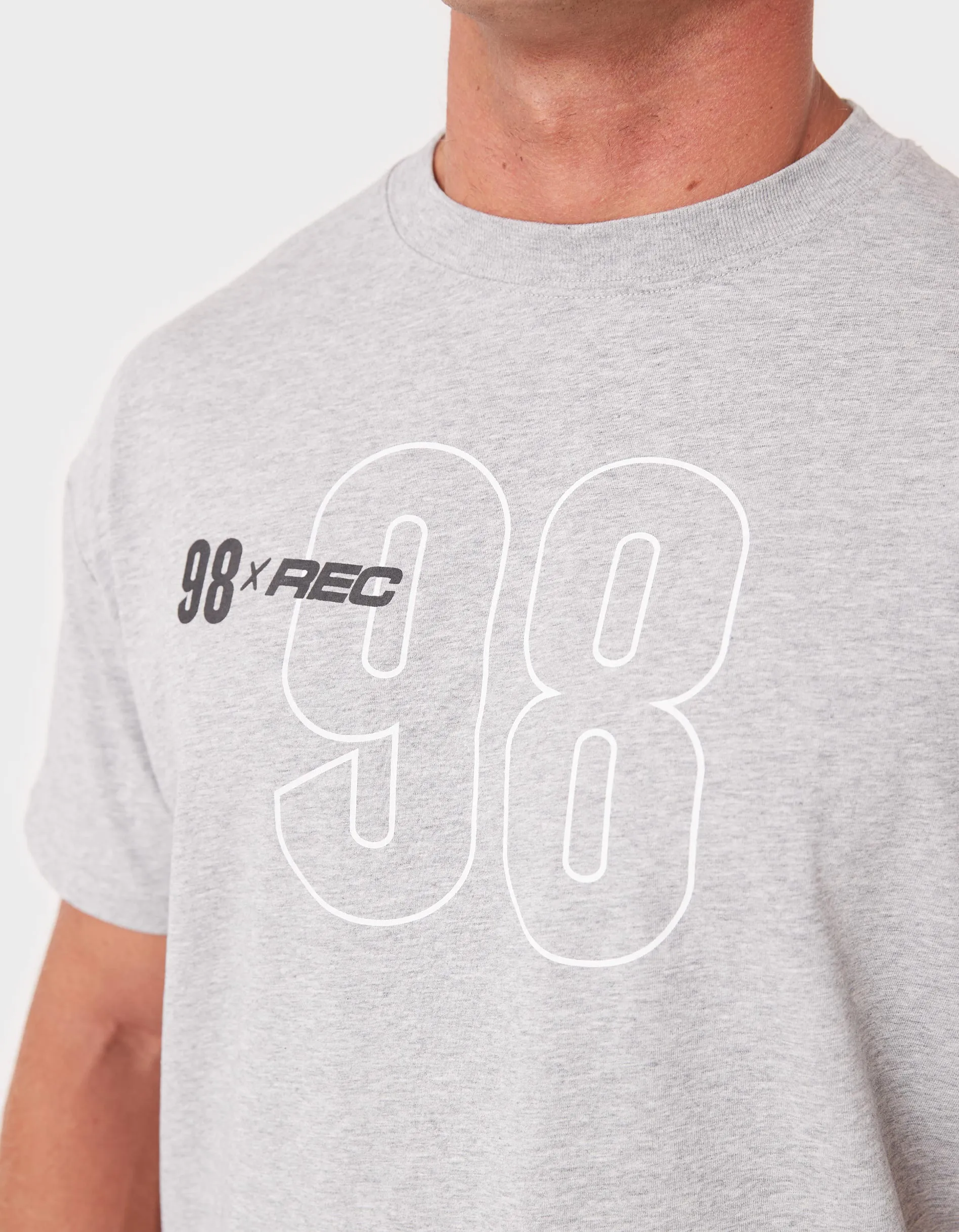 98 Mass B1 Tee Grey Marle