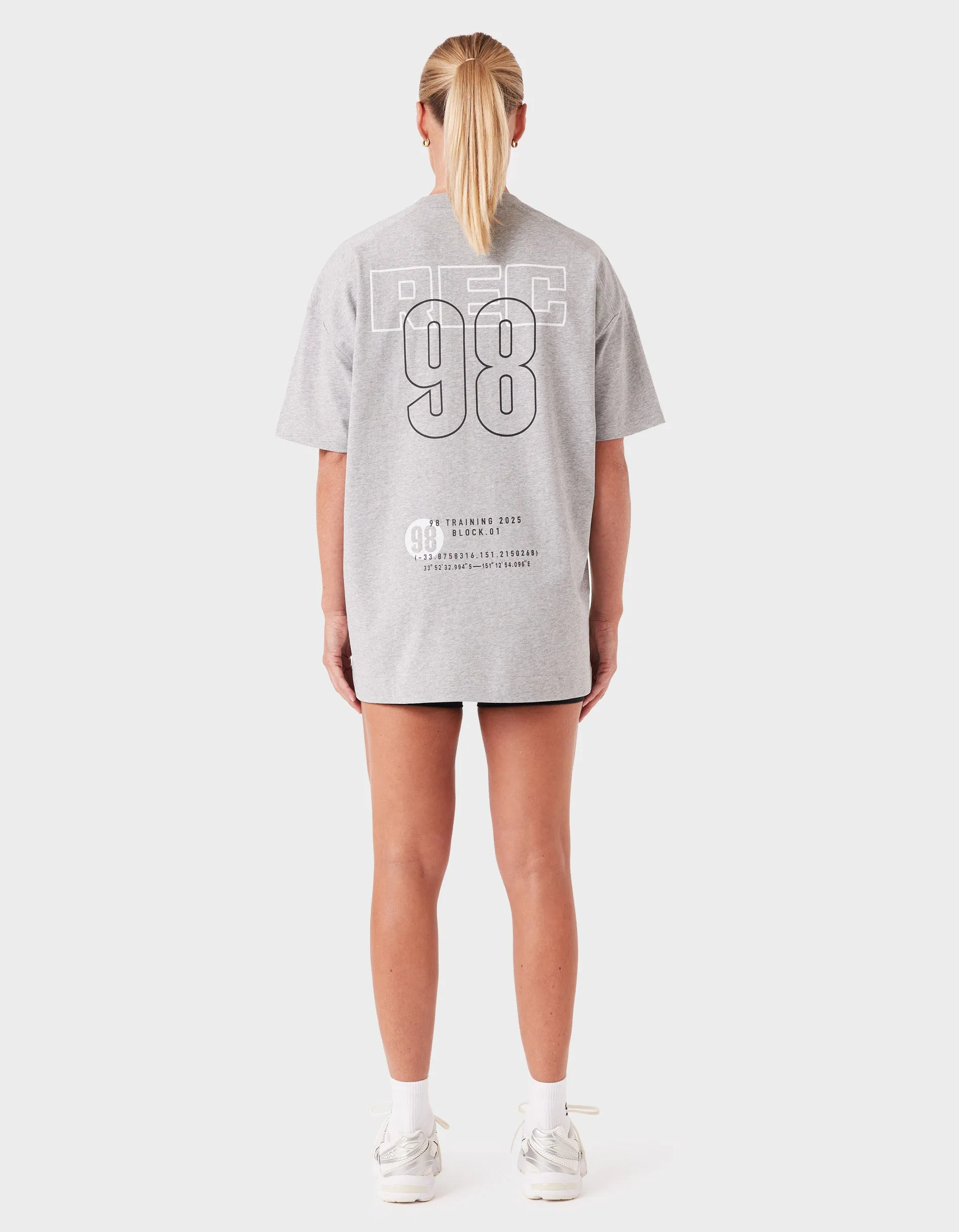 98 Mass B1 Tee Grey Marle