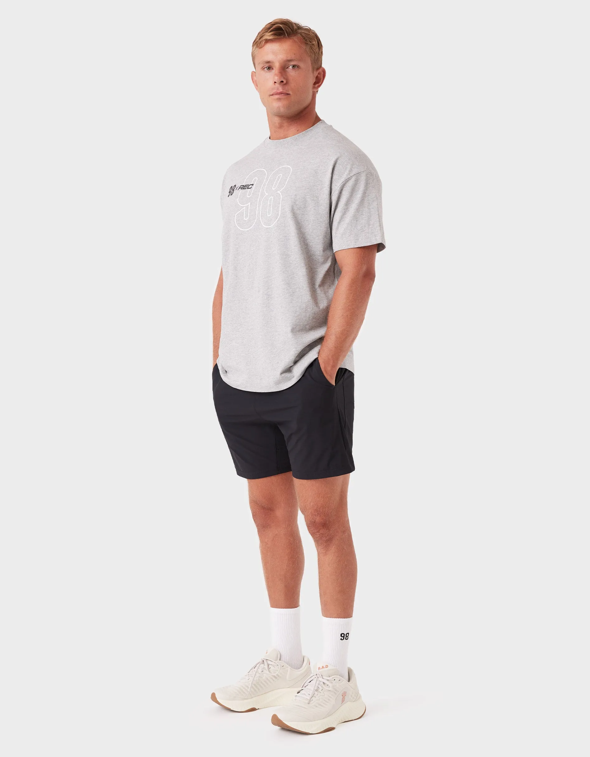 98 Mass B1 Tee Grey Marle