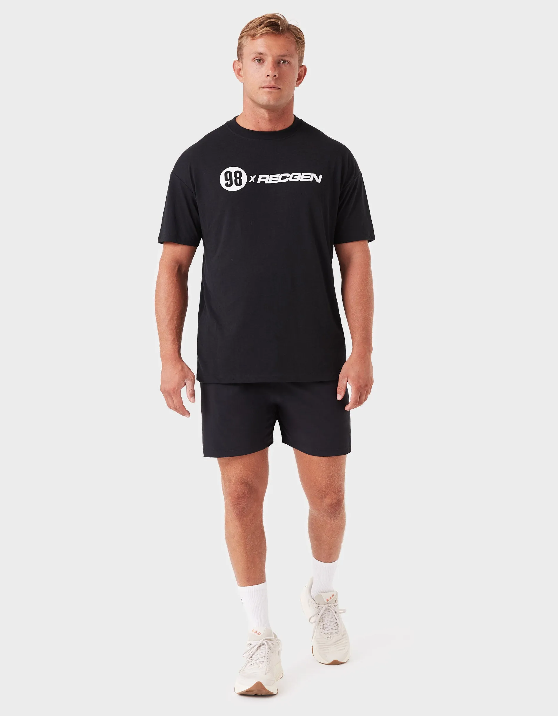 98 Oxy Mass Comp Tee Black