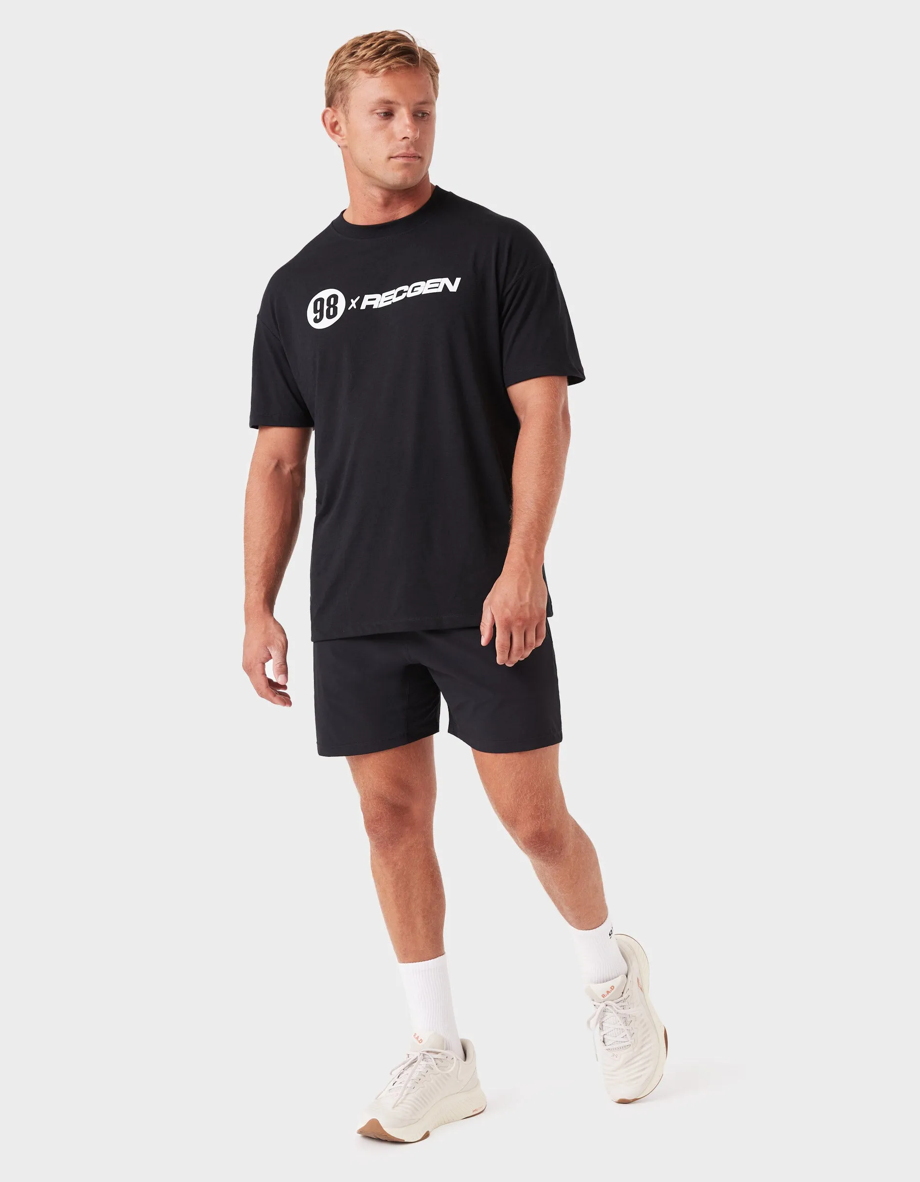 98 Oxy Mass Comp Tee Black