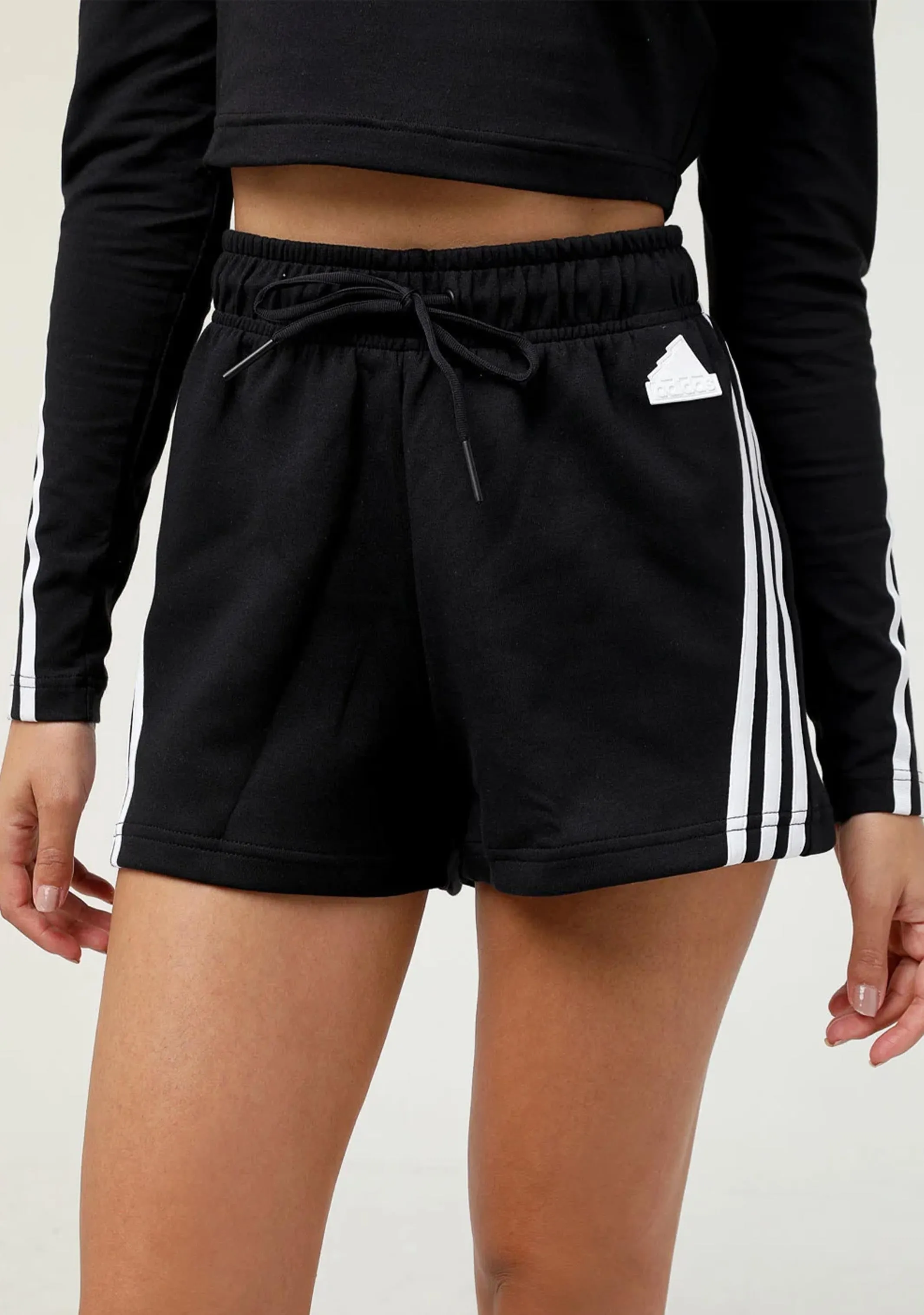 Adidas Women's Future Icons 3-Stripe Shorts <br> HT4712
