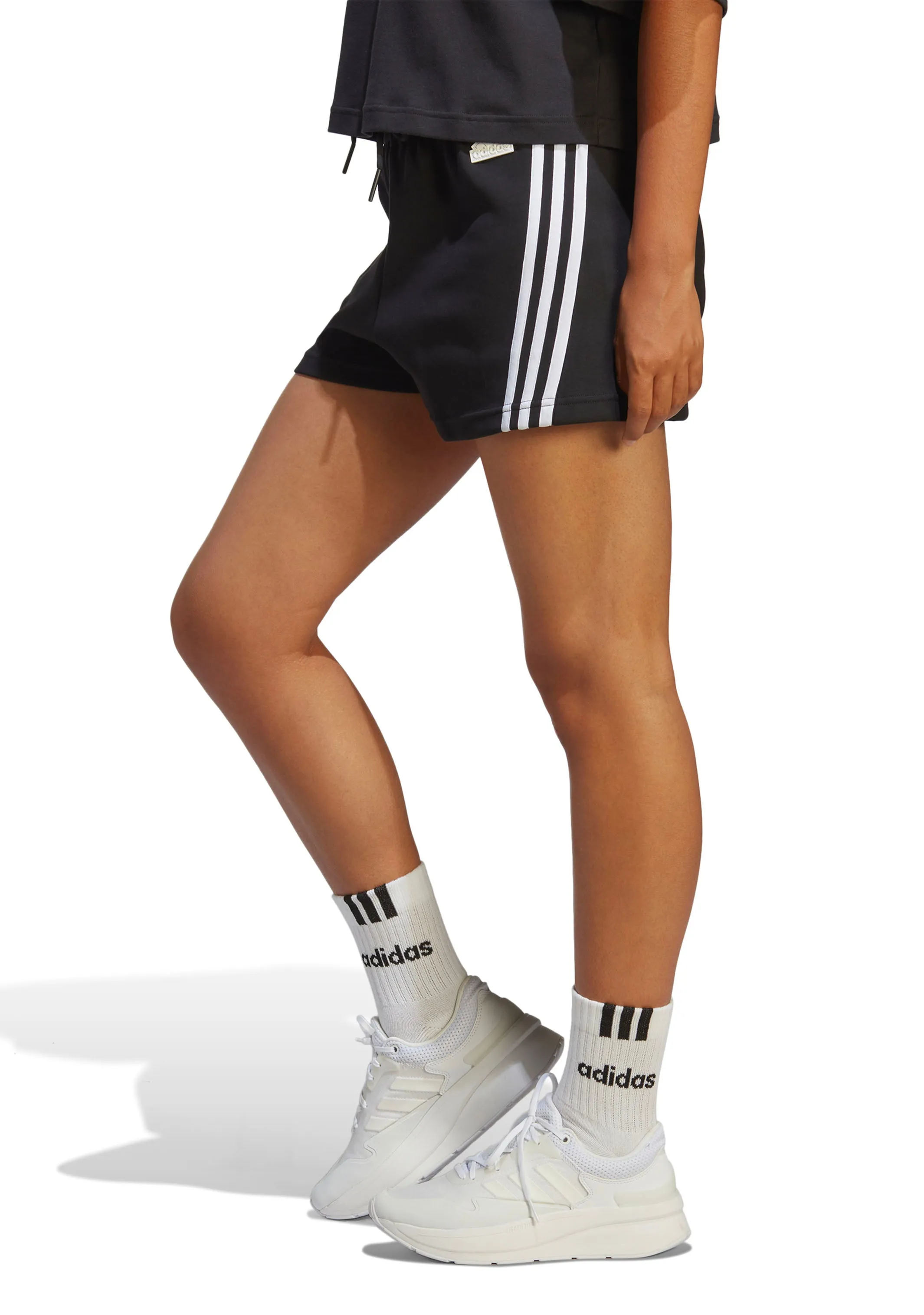 Adidas Women's Future Icons 3-Stripe Shorts <br> HT4712