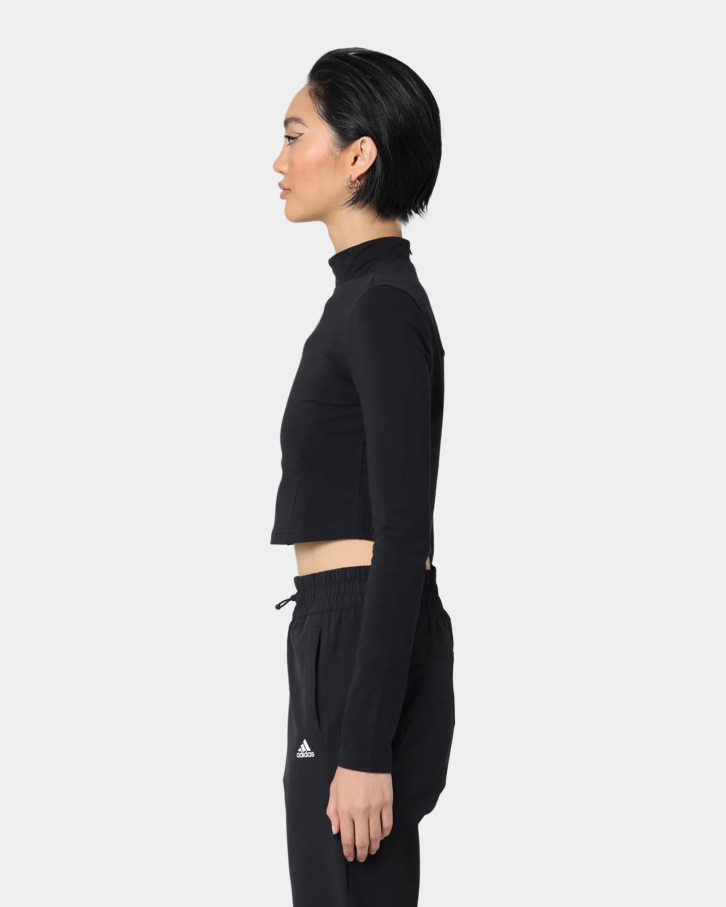 Adidas Women's Swarovski Long Sleeve T-Shirt Black
