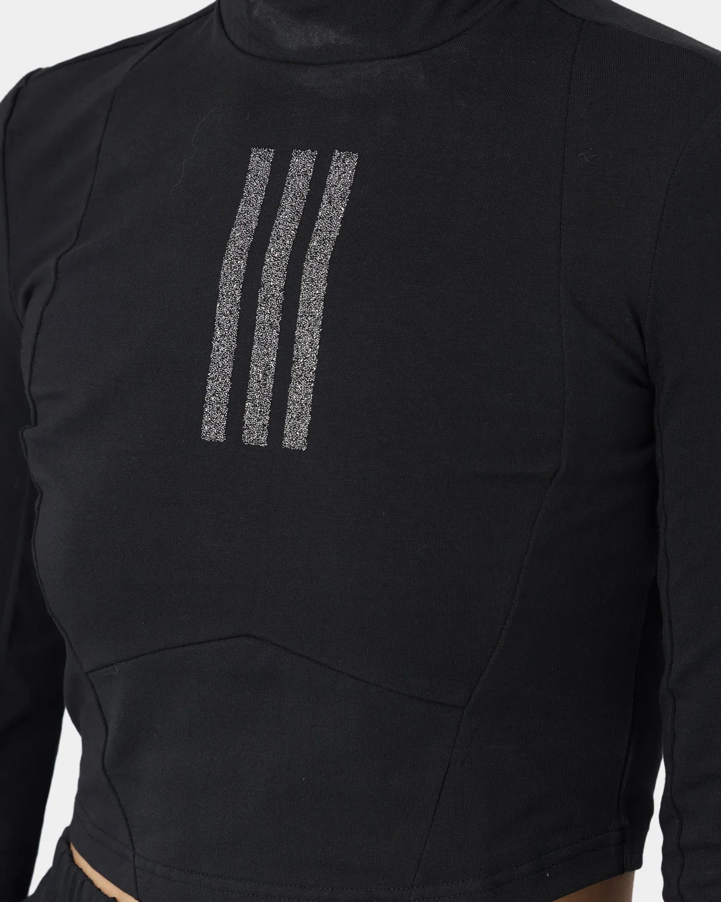 Adidas Women's Swarovski Long Sleeve T-Shirt Black