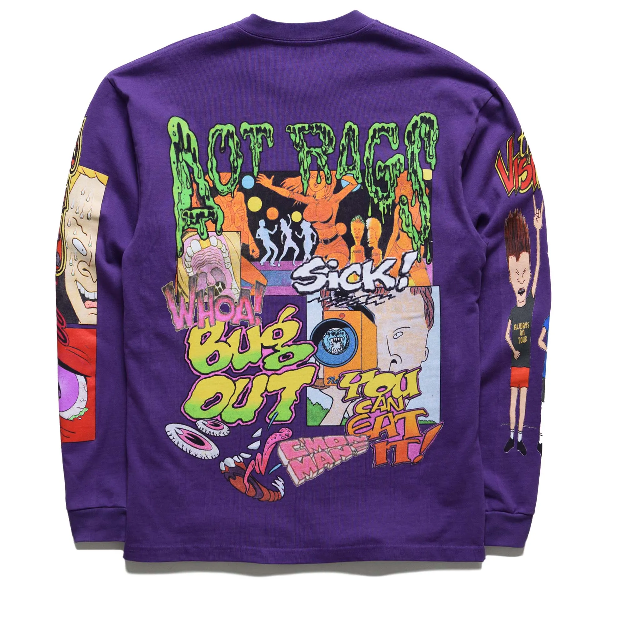 Always On Tour Rags L/S Tee - Purple