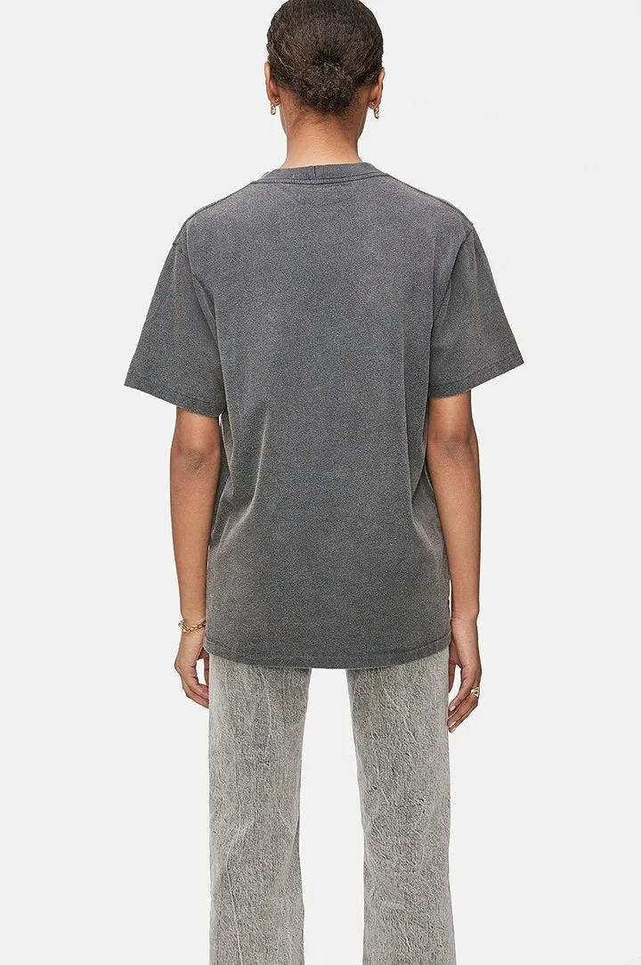 Anine Bing - Lili Tee Painting in Washed Black
