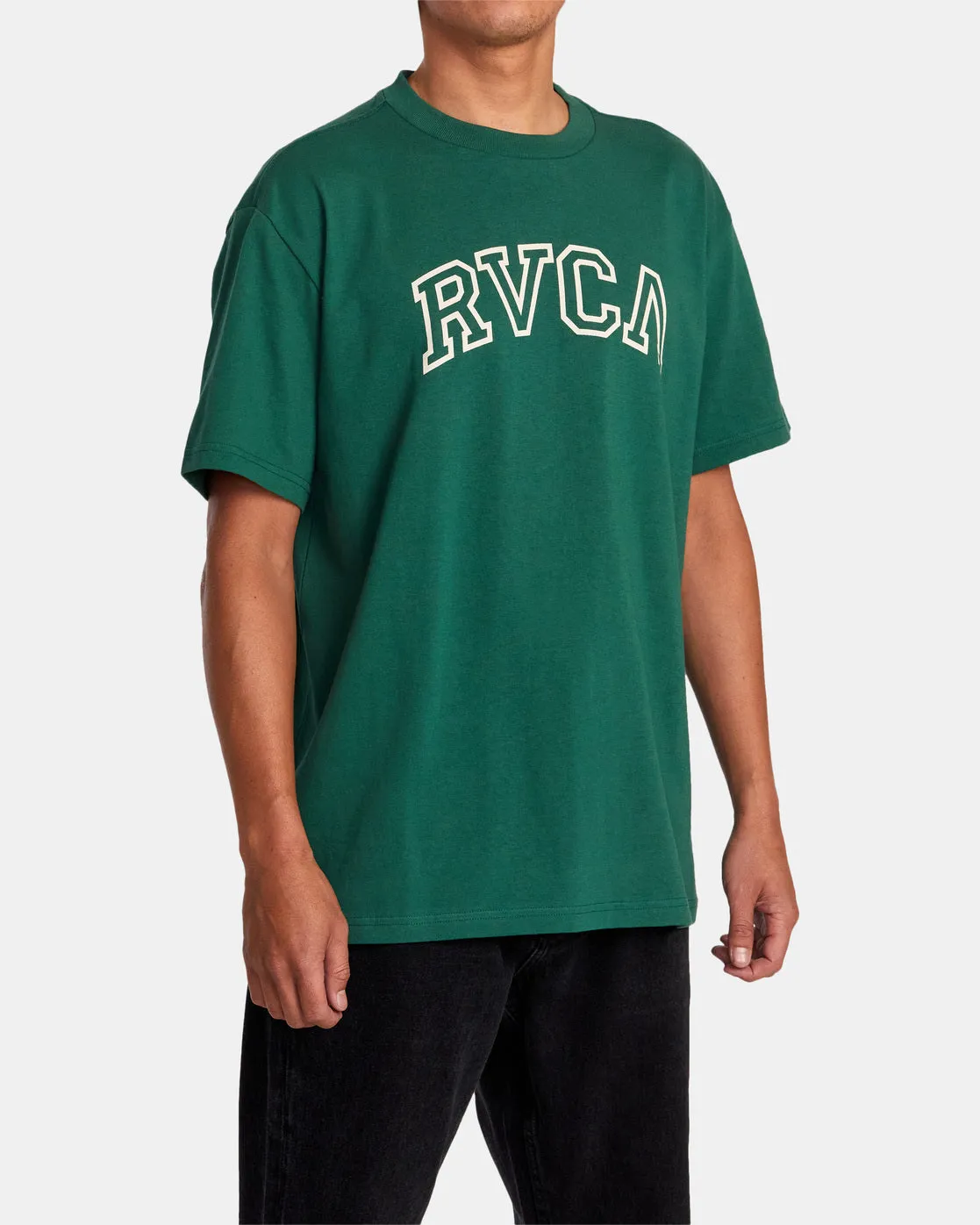 Arched Tee - Hunter Green