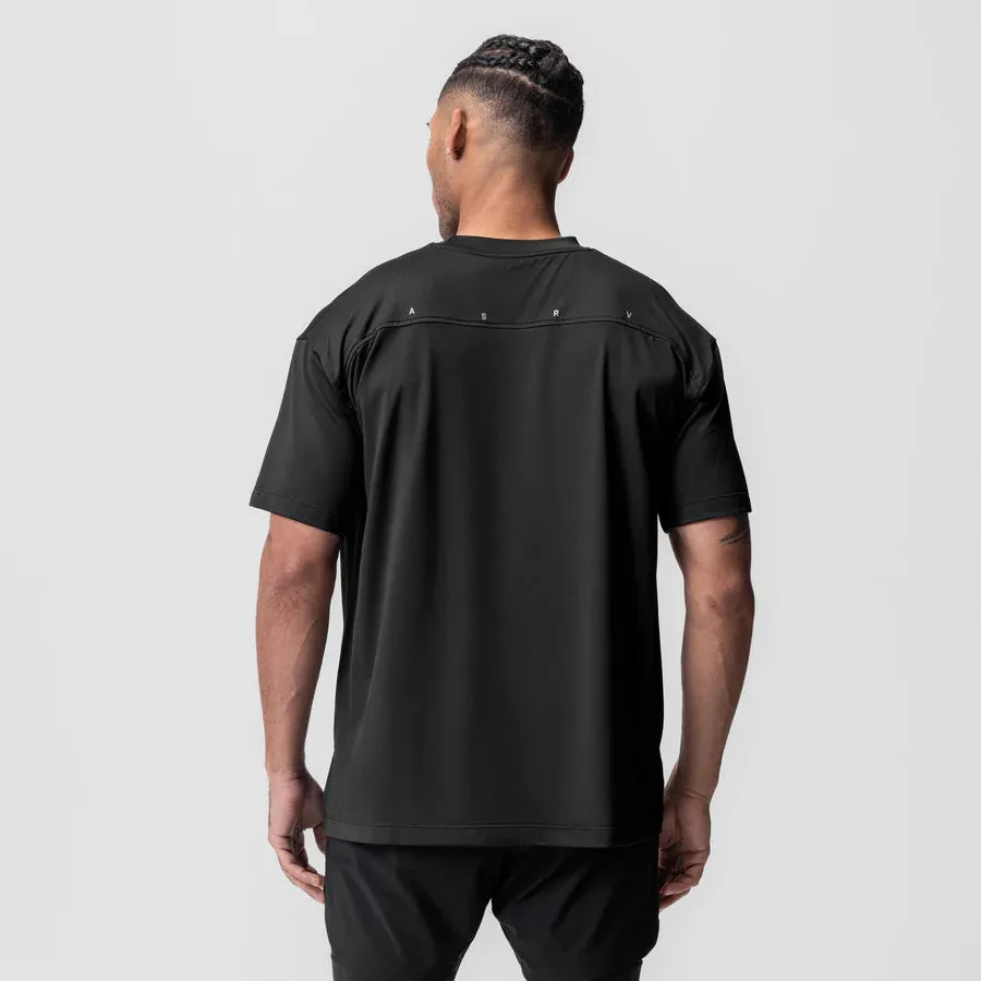 ASRV Silver-Lite™ 2.0 Oversized Tee - Black