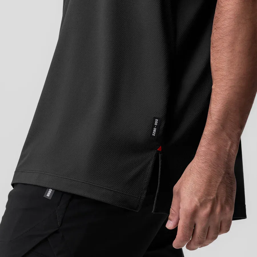 ASRV Silver-Lite™ 2.0 Oversized Tee - Black