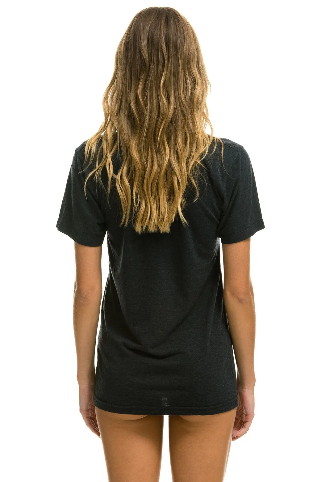 AVIATOR NATION  LA JOLLA TEE - CHARCOAL