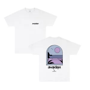 AwayDays 'Tropical Pitch' Tee - White