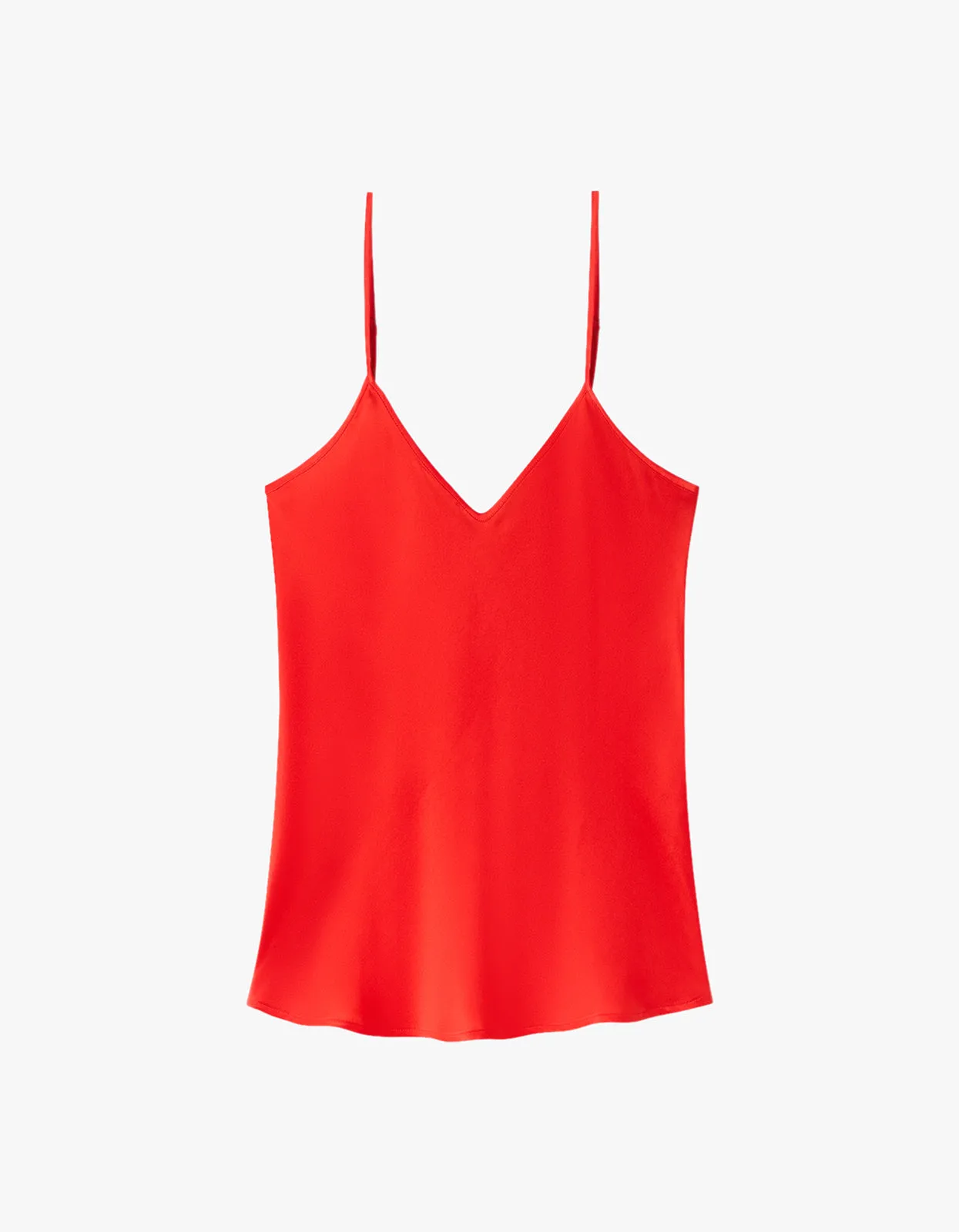 Bias Cut Cami - Geranium