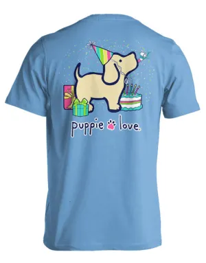 BIRTHDAY PUP, CAROLINA BLUE (PRINTED TO ORDER)
