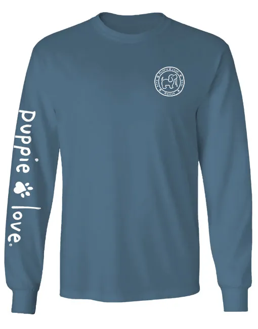 BLACK LAB PUP, ADULT LS (PRINTED TO ORDER)