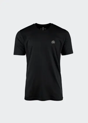 BLACK LOGO TEE