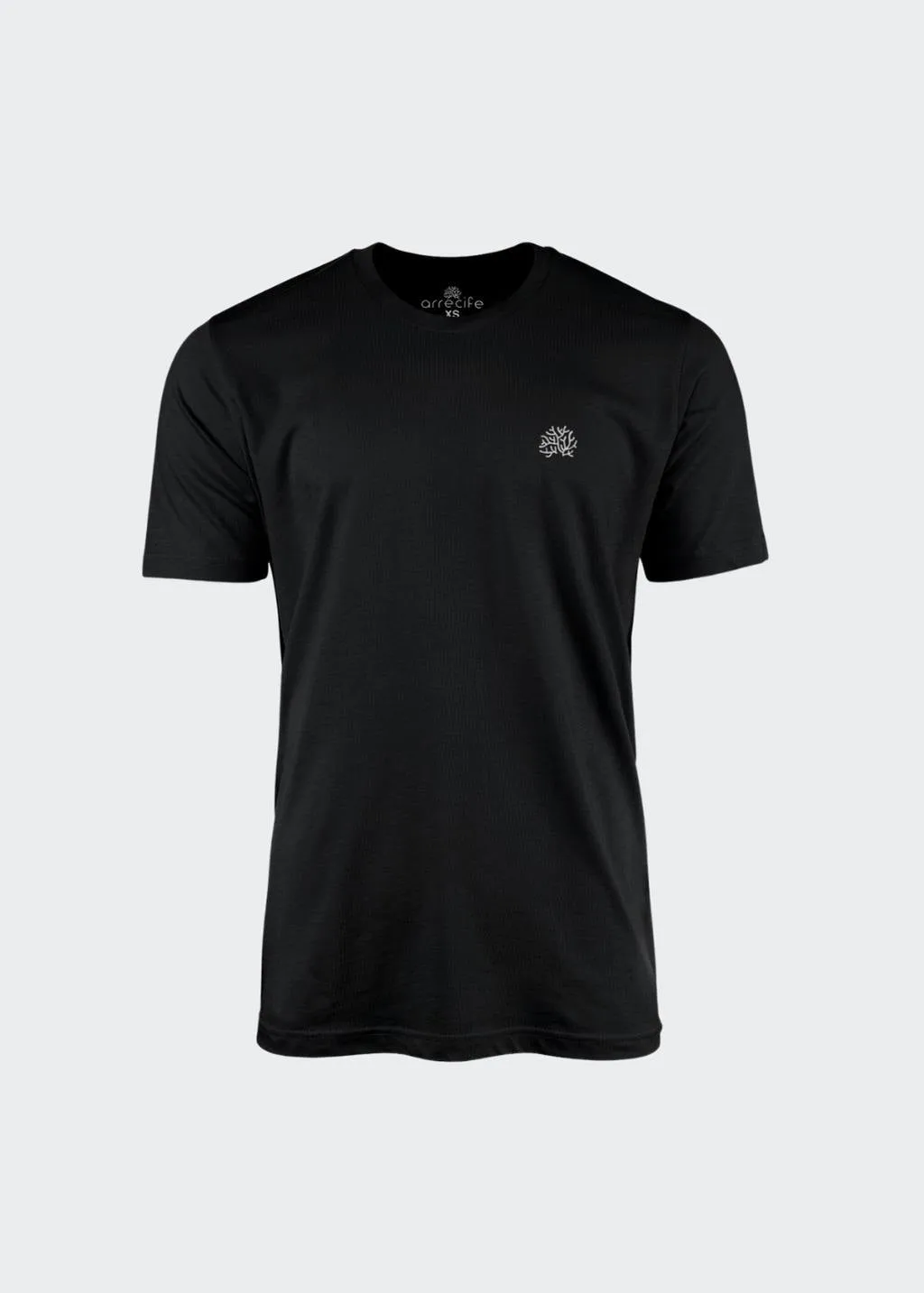 BLACK LOGO TEE