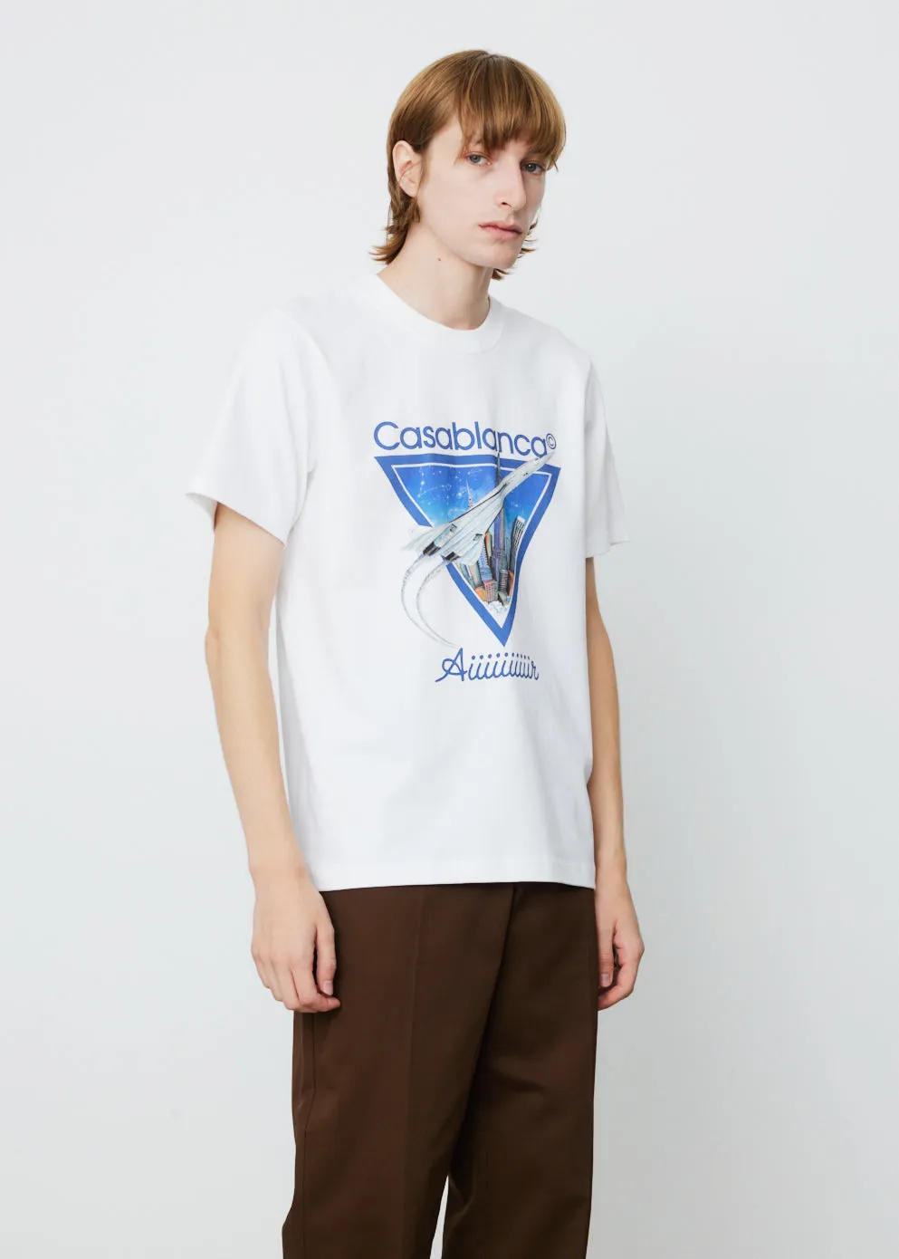 Casablanca Aiiiiir Printed T-Shirt