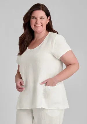 Cool Top - Linen T Shirt