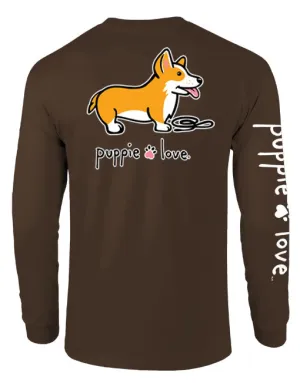 CORGI PUP, ADULT LS (PRINTED TO ORDER)