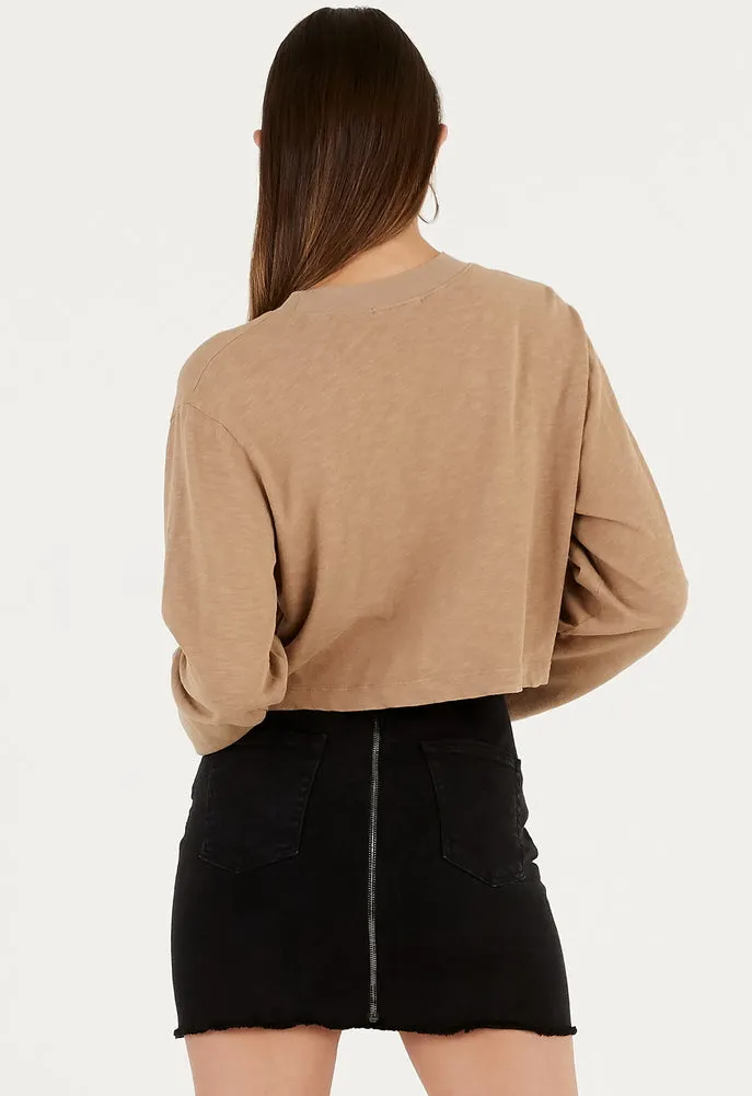 Cotton Citizen Tokyo Crop Long Sleeve Tee