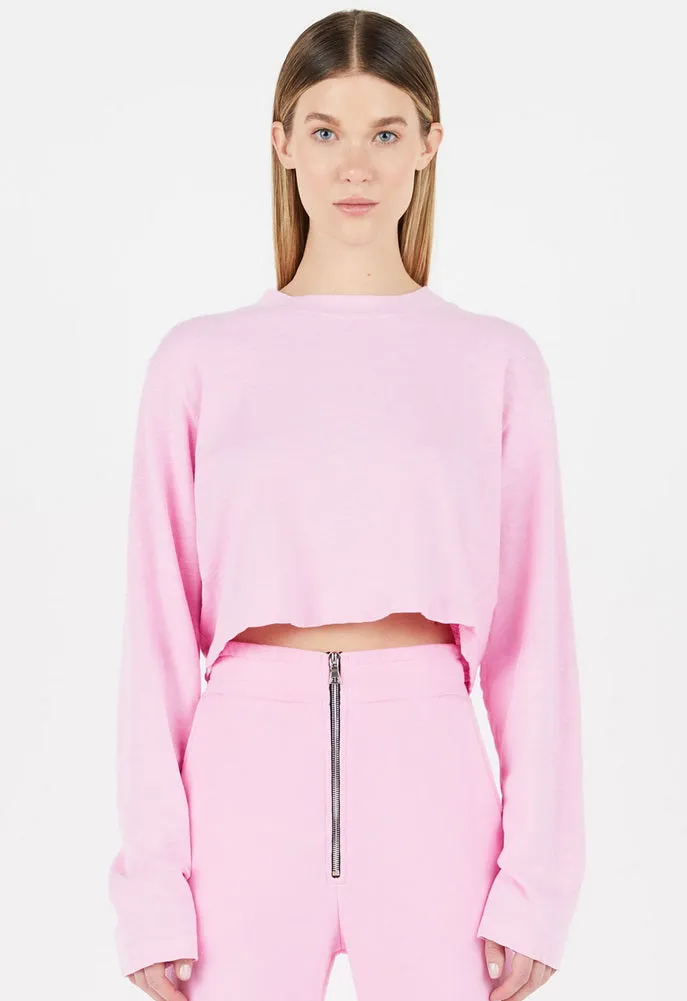 Cotton Citizen Tokyo Crop Long Sleeve Tee