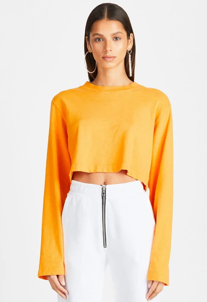 Cotton Citizen Tokyo Crop Long Sleeve Tee