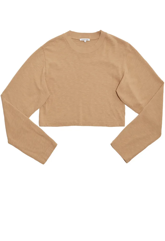 Cotton Citizen Tokyo Crop Long Sleeve Tee