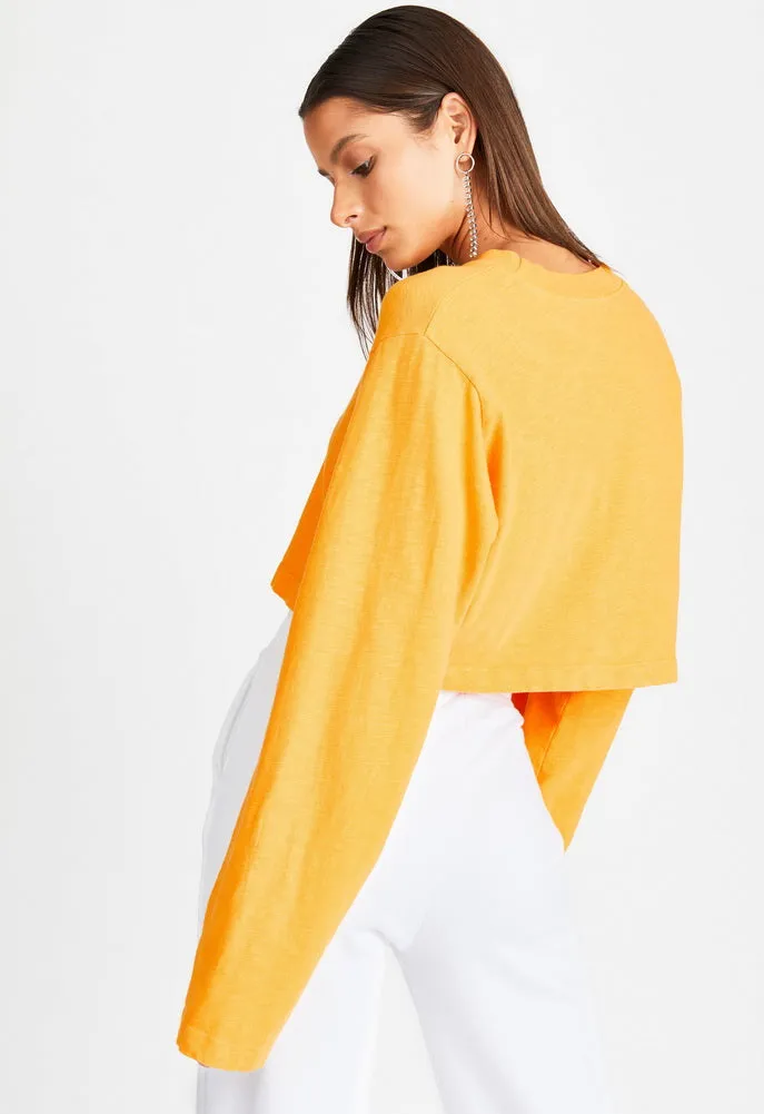 Cotton Citizen Tokyo Crop Long Sleeve Tee