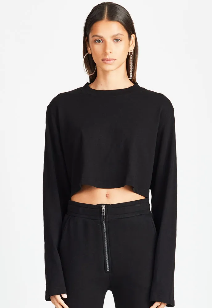 Cotton Citizen Tokyo Crop Long Sleeve Tee