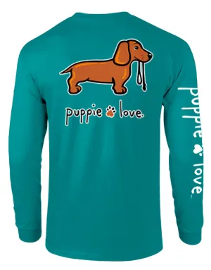 DACHSHUND PUP (SHORT HAIR), ADULT LS (PRINTED TO ORDER)