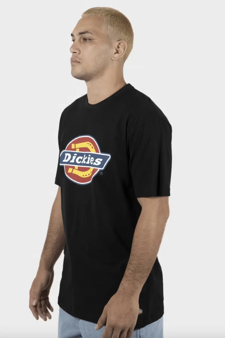 DICKIES H.S CLASSIC LOGO TEE - BLACK