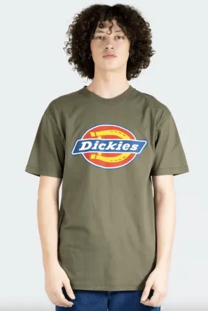 DICKIES H.S CLASSIC LOGO TEE - RINSED MOSS