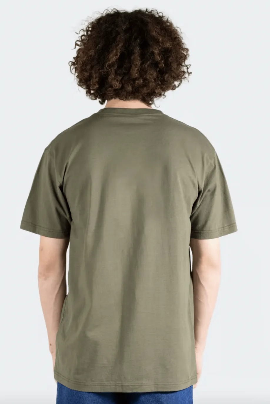 DICKIES H.S CLASSIC LOGO TEE - RINSED MOSS