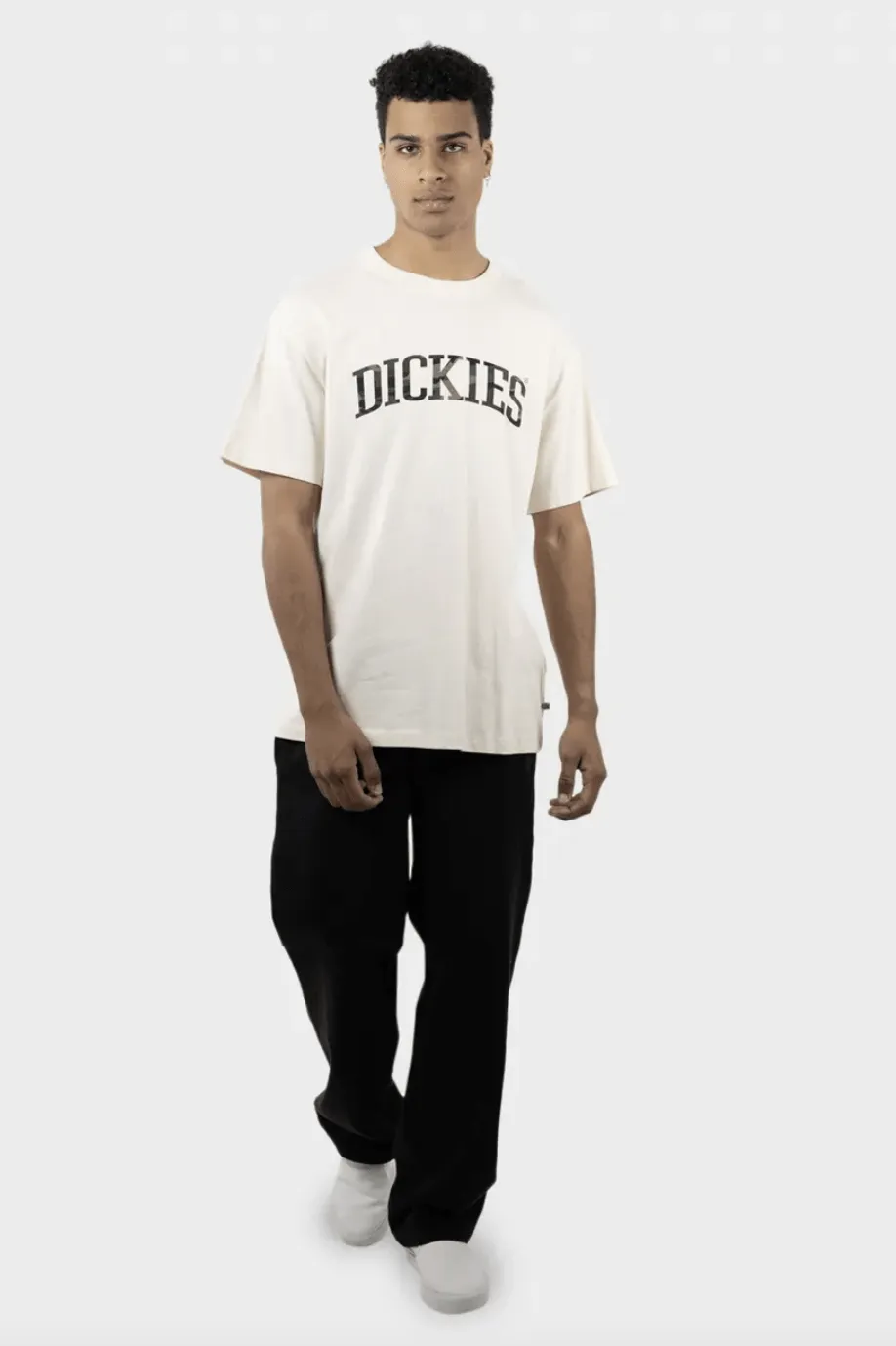 DICKIES RIPSTOP 450 CLASSIC OVERSIZED FIT TEE - BONE