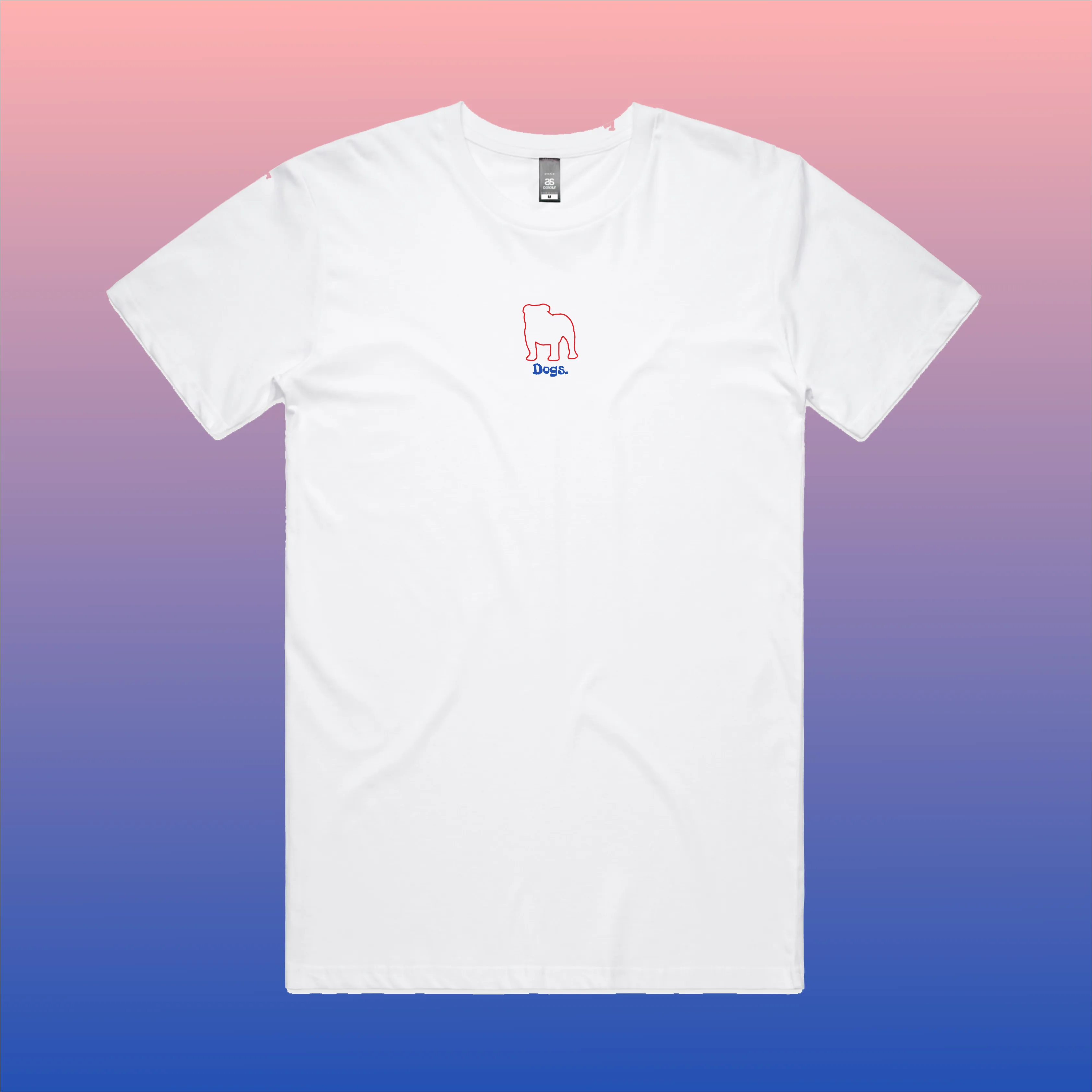 DOGS - SMALL FRONT CENTRE TEE