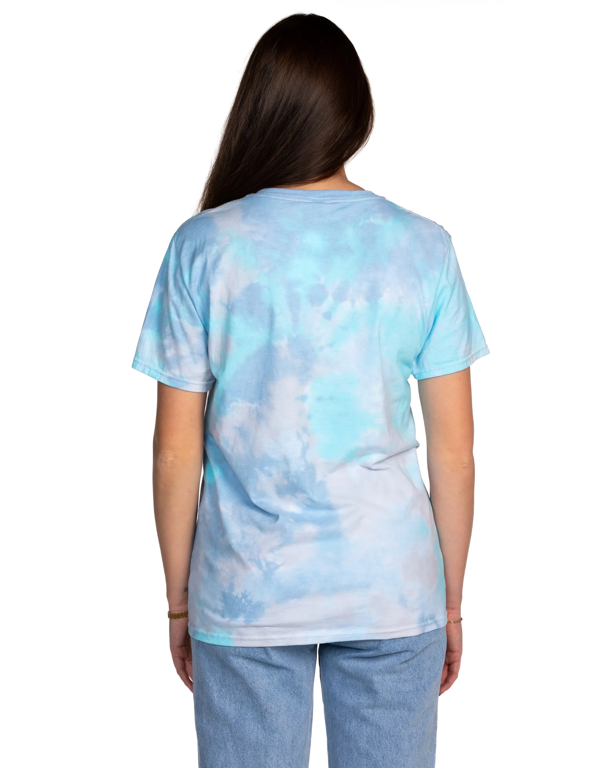 Dream Cloud Dye Tees - Turquoise