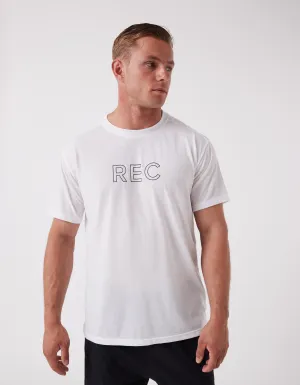 Edge Oxy Tee White