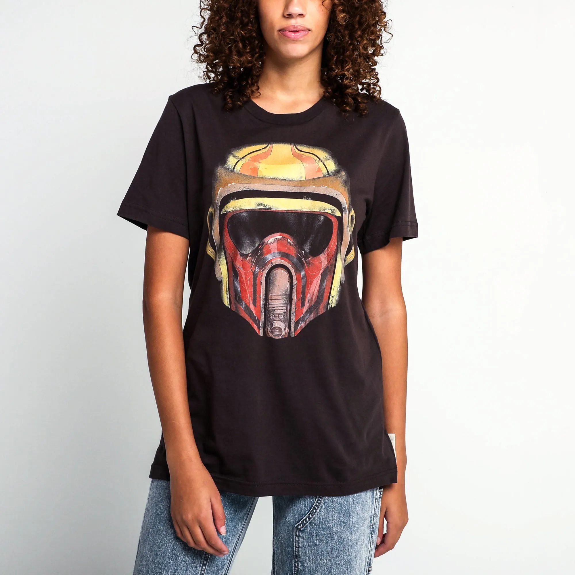 Ezra Scout's Helmet Brown Tee