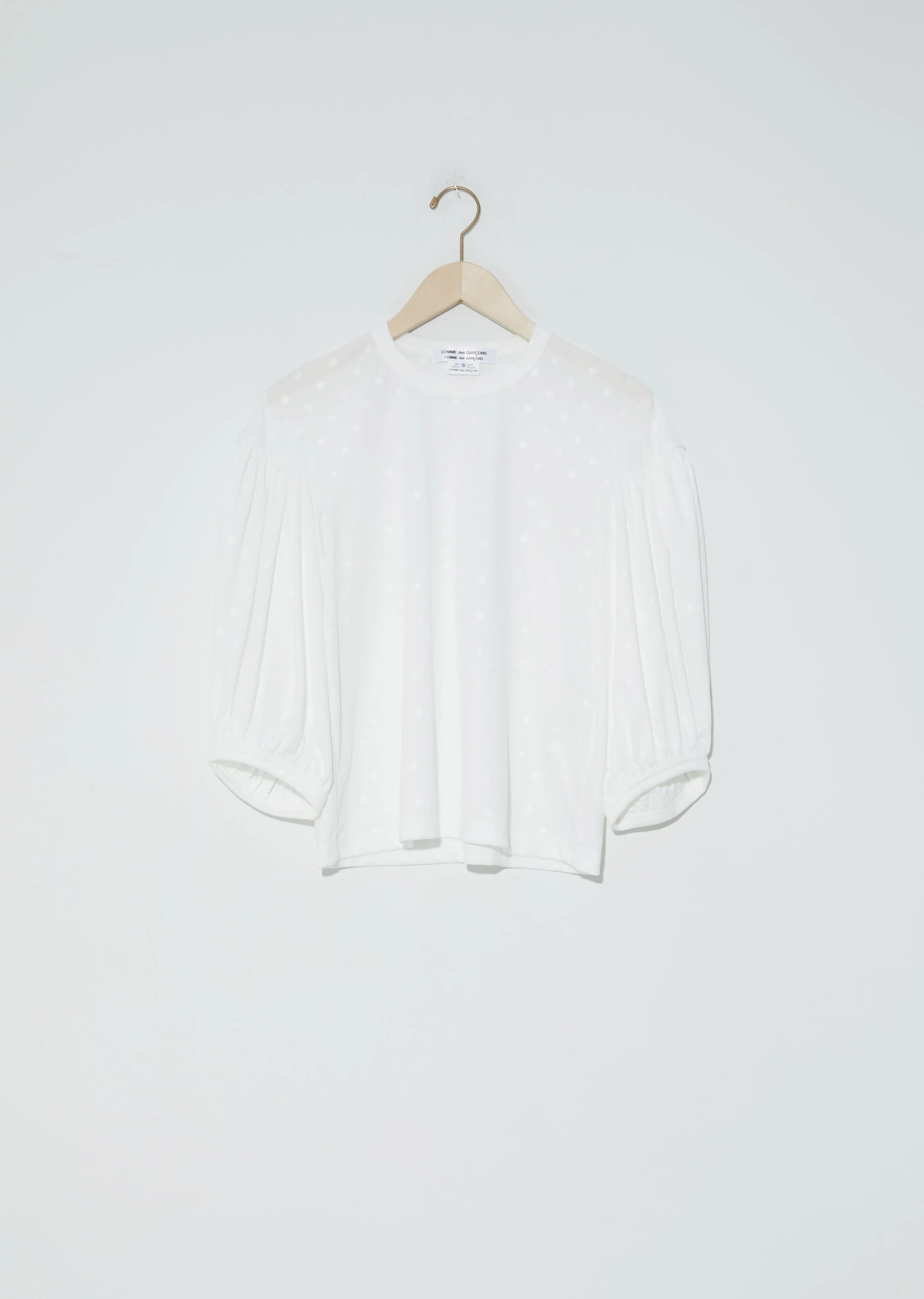 Gathered Sleeve Tee